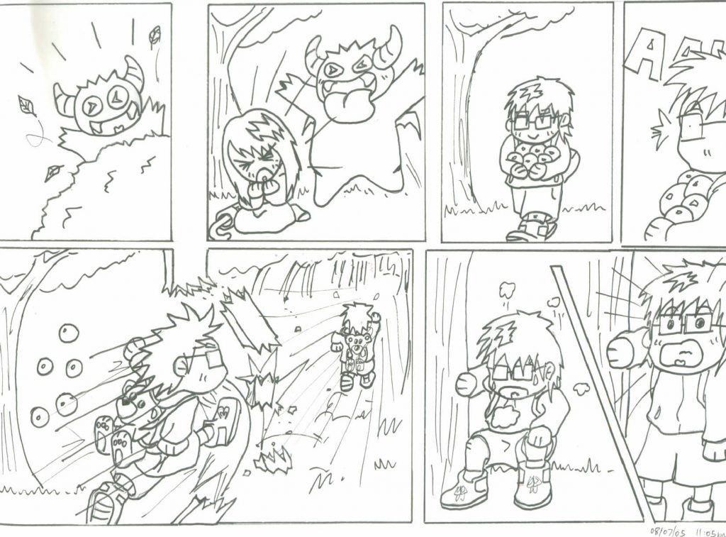 Cerealbo comic strip page 3 of 7