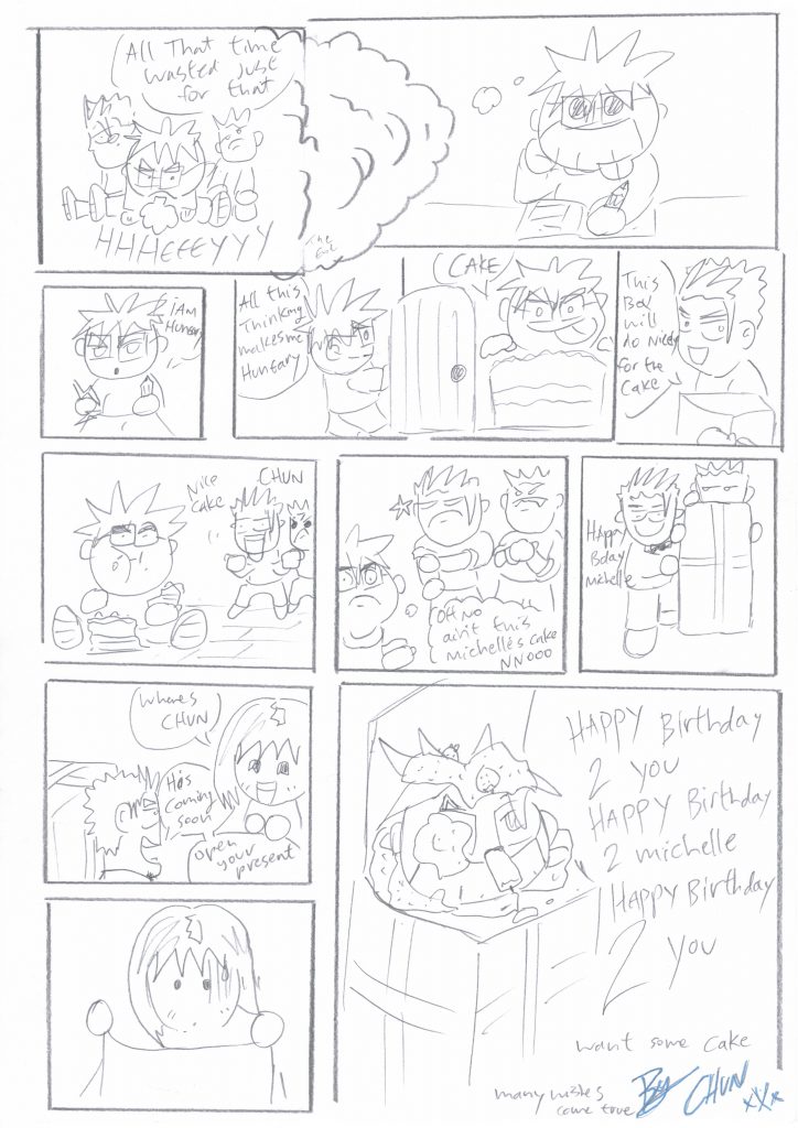 Michelles dream story page 19