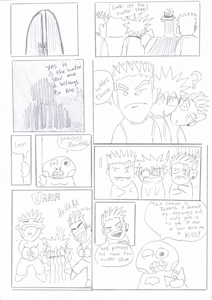 Michelles dream story page 6